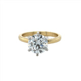 Round Brilliant Lab Grown Diamond Engagement Ring