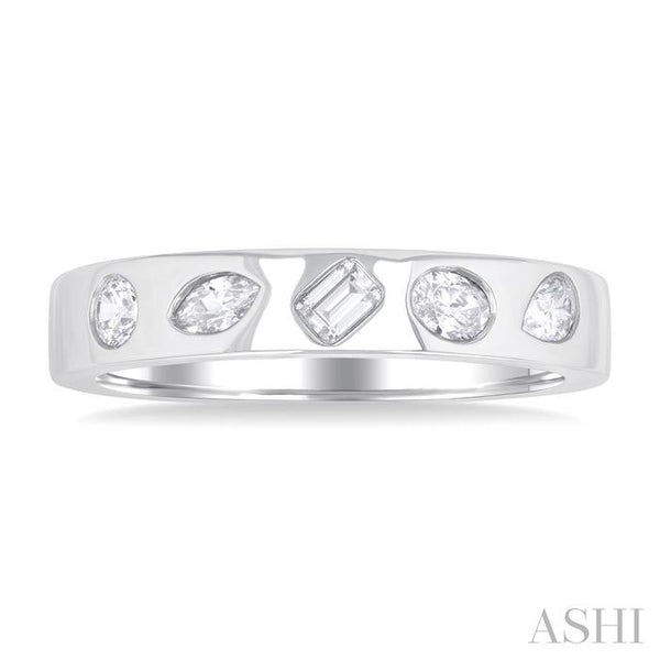 Mixed Shape Diamond Fashion Band
