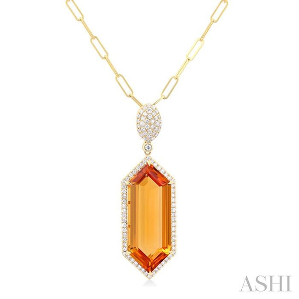 Citrine Necklace