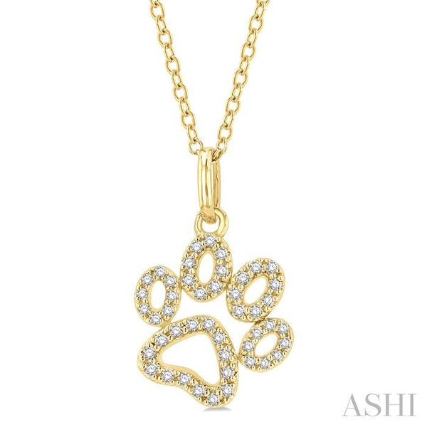 Dog Paw Necklace