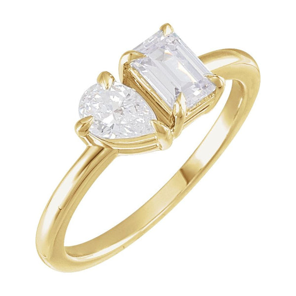 Two-Stone Diamond Ring