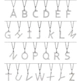 Diamond Initial Necklace