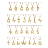 Bubble Initial Necklace
