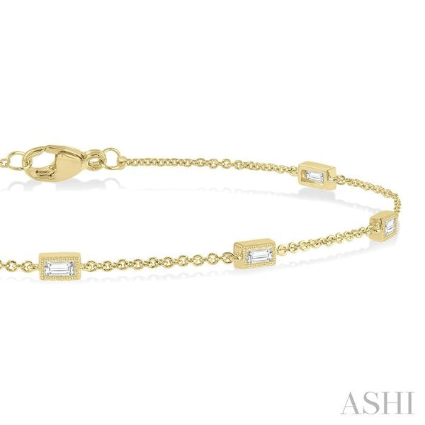 Baguette Diamond Bracelet