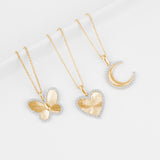 Fluted Diamond Necklace