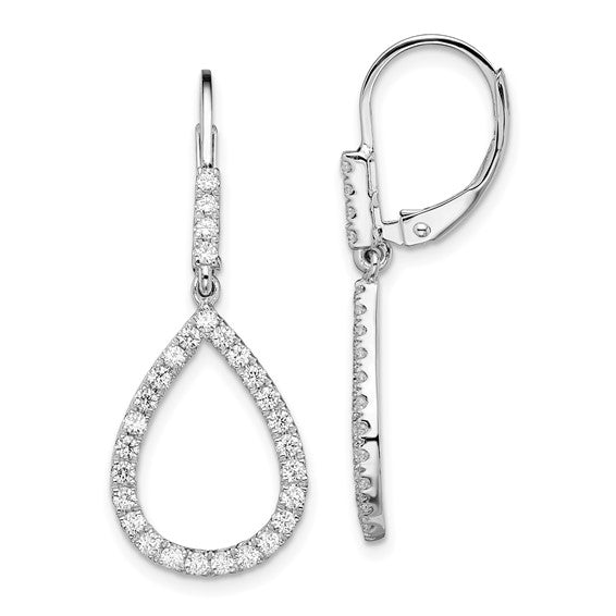 Diamond Teardrop Dangles