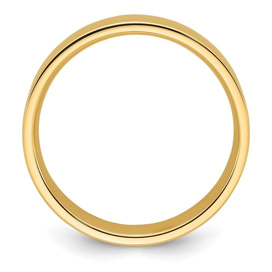 Flat Wedding Band
