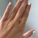 Zigzag Diamond Band