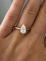 Pear Diamond Engagement Ring