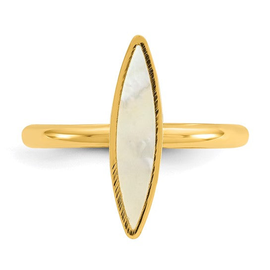Mother of Pearl Fancy Ring