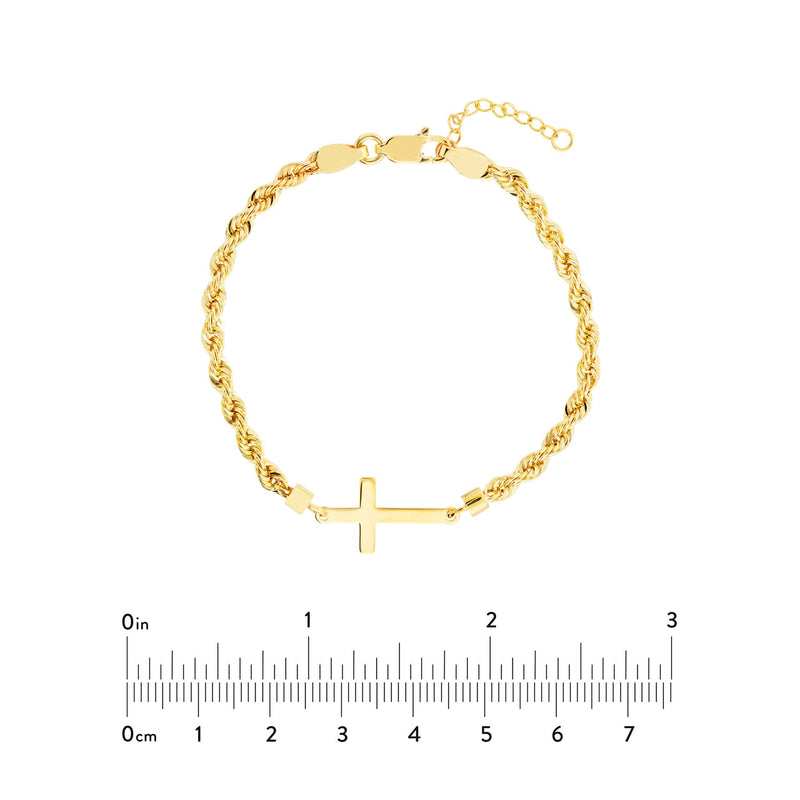 Cross Adjustable Bracelet