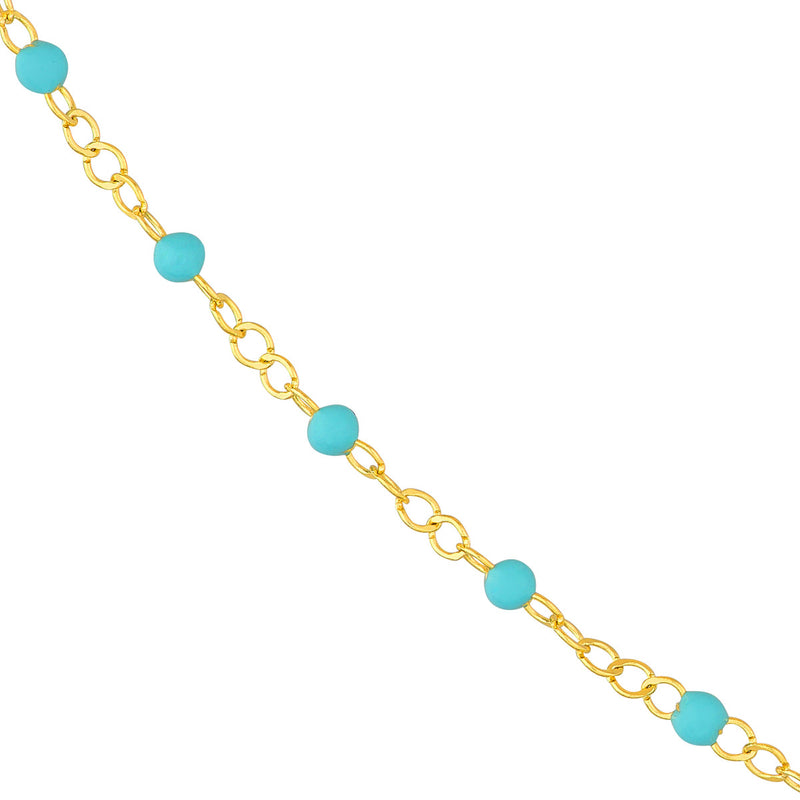 Enamel Bead Piatto Bracelet