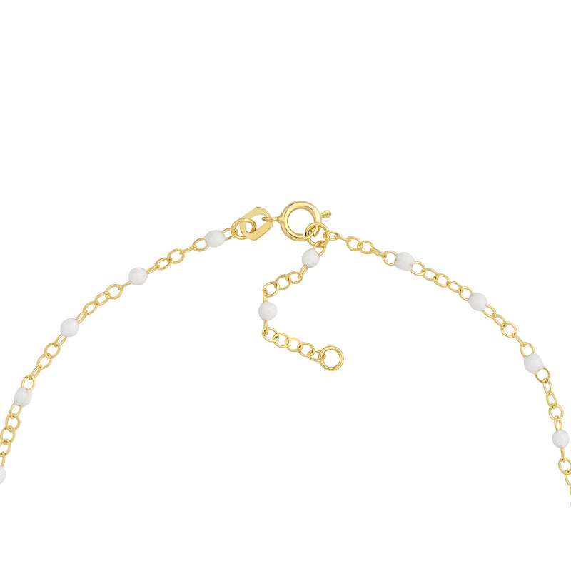 Enamel Bead Piatto Bracelet