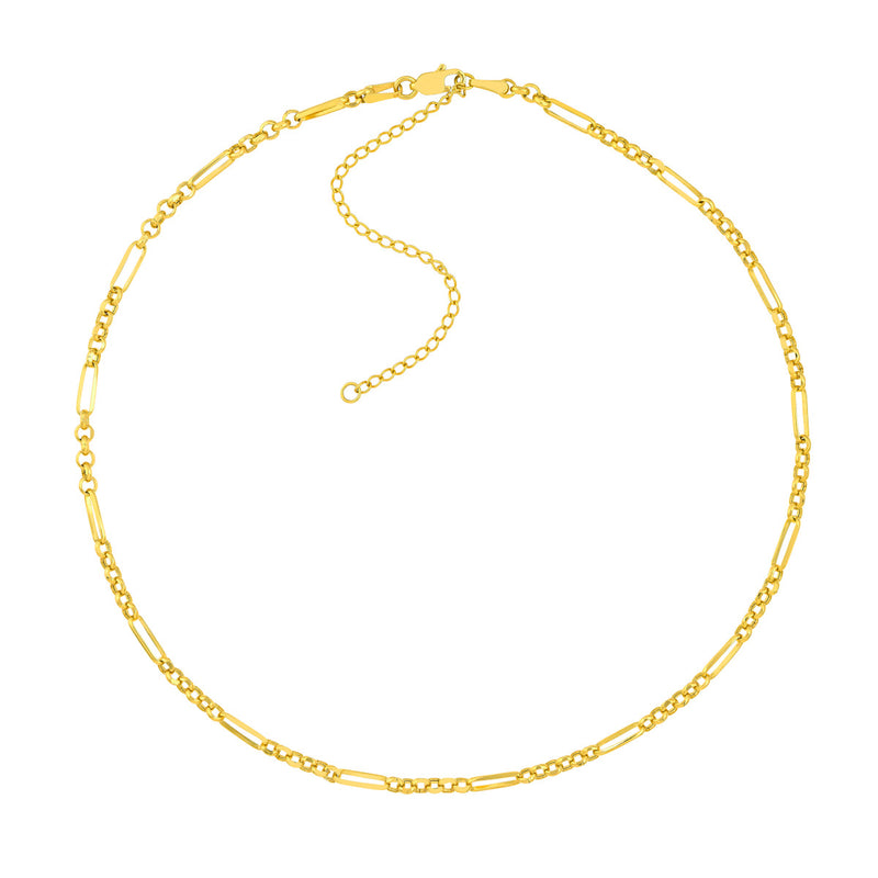 Rolo Paper Clip Adjustable Choker