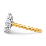 Two Carat Marquise Diamond Engagement Ring