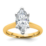 Two Carat Marquise Diamond Engagement Ring
