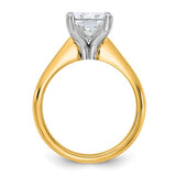 Two-Tone FIVE Carat Engagement Ring