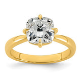 Cushion Cut Engagement RIng