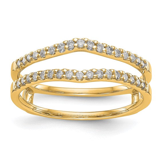 Lab Grown Diamond Contour Ring Guard