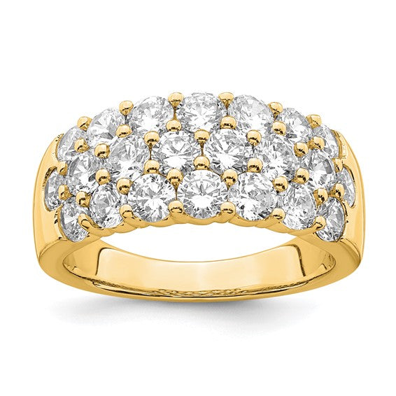 Pave Wide Diamond Band
