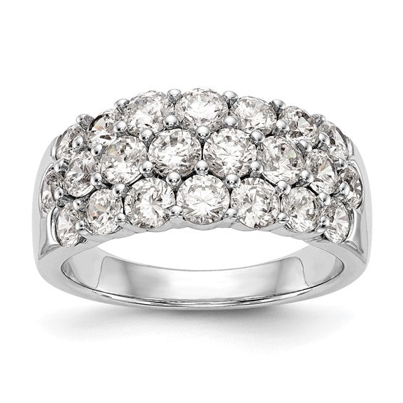 Pave Wide Diamond Band