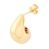 Teardrop Dome Earrings