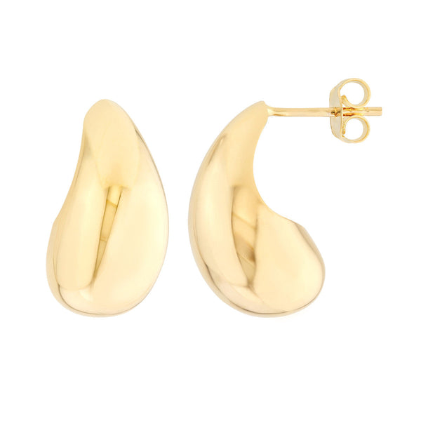 Teardrop Dome Earrings