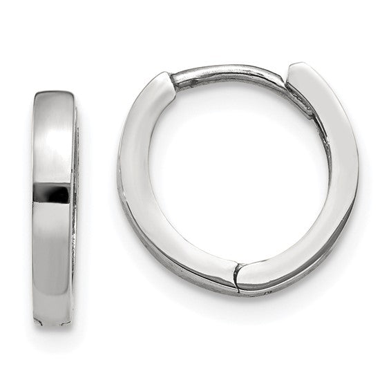 14k Hinged Huggies