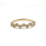 Wavy Bubble Diamond Band