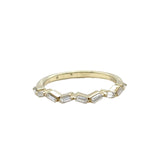 Zigzag Diamond Band