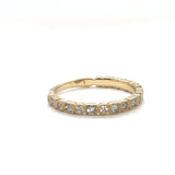Square and Round Diamond Band