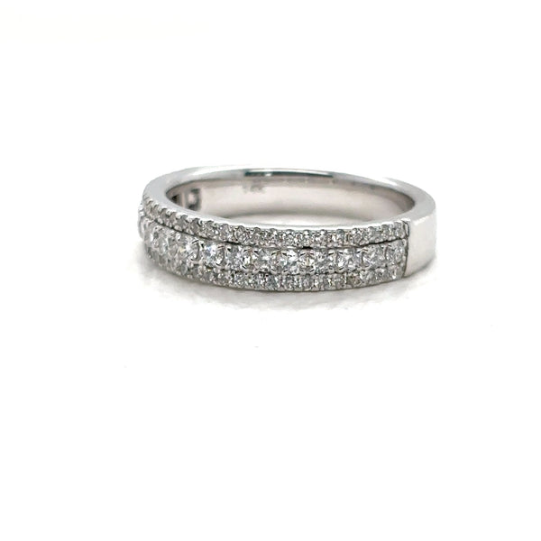 Pave Wide Lab Grown Diamond Band