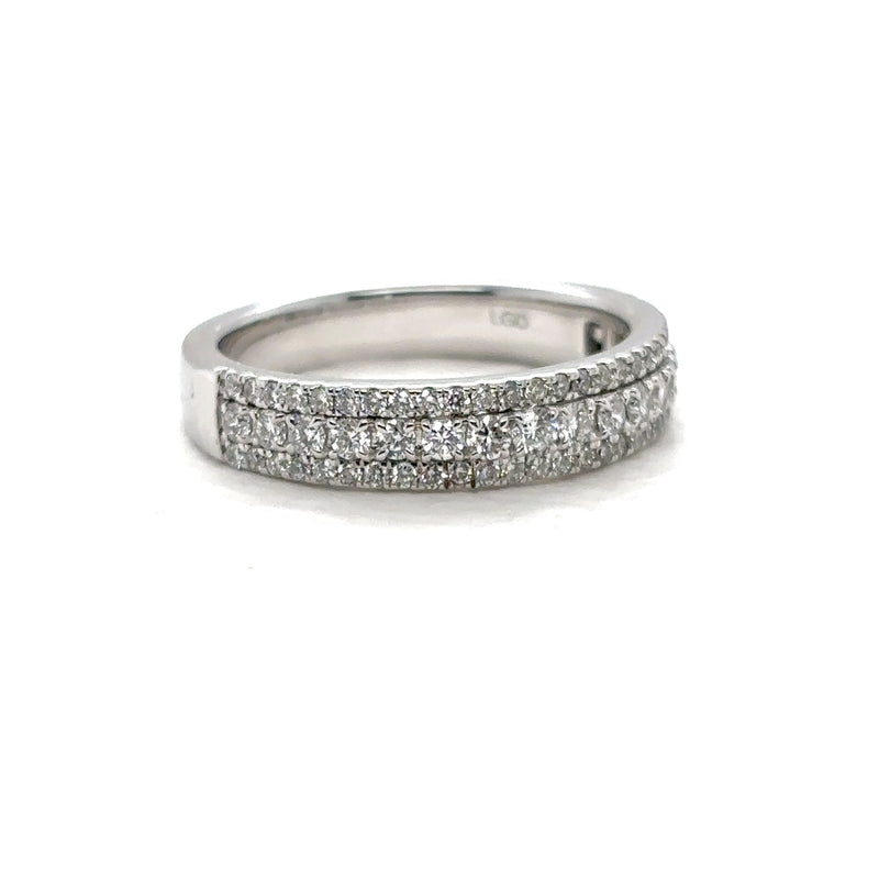 Pave Wide Lab Grown Diamond Band