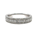 Pave Wide Lab Grown Diamond Band