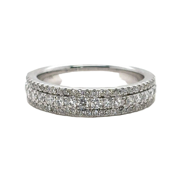 Pave Wide Lab Grown Diamond Band