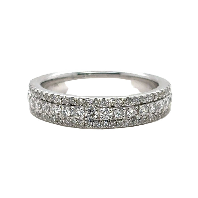 Pave Wide Lab Grown Diamond Band