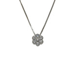 Lab Grown Diamond Flower Necklace