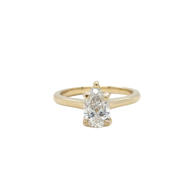 Pear Diamond Engagement Ring