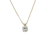 Lab Grown Diamond Solitaire Necklace