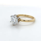 Round Brilliant Lab Grown Diamond Engagement Ring