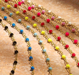 Enamel Bead Piatto Bracelet
