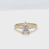 Pear Diamond Engagement Ring