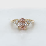 Pink Diamond Engagement Ring