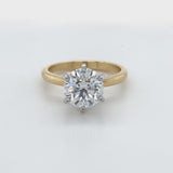 Round Brilliant Lab Grown Diamond Engagement Ring