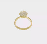 Cushion Cut Engagement RIng