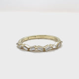 Zigzag Diamond Band