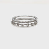 Double Row Diamond Ring